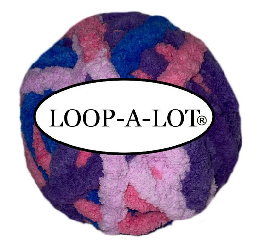 JUMBO Chenille RAZZLEBERRY YARN ~ Loop-A-Lot ~ FREE SHIPPING AVAILABLE ~