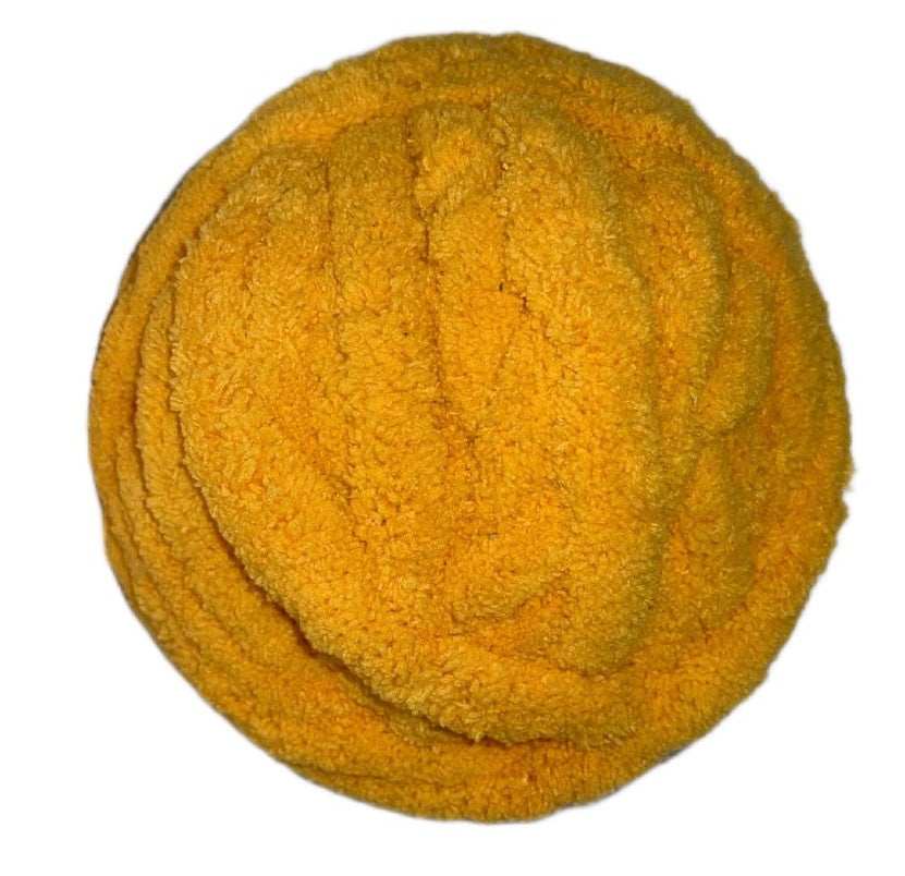 JUMBO Chenille Yarn, NEW COLOR ~ Sunflower ~ Loop-A-Lot 8oz/226.8g, 28y, Polyester, Super Bulky 7 -Low Shipping rates with combined shipping