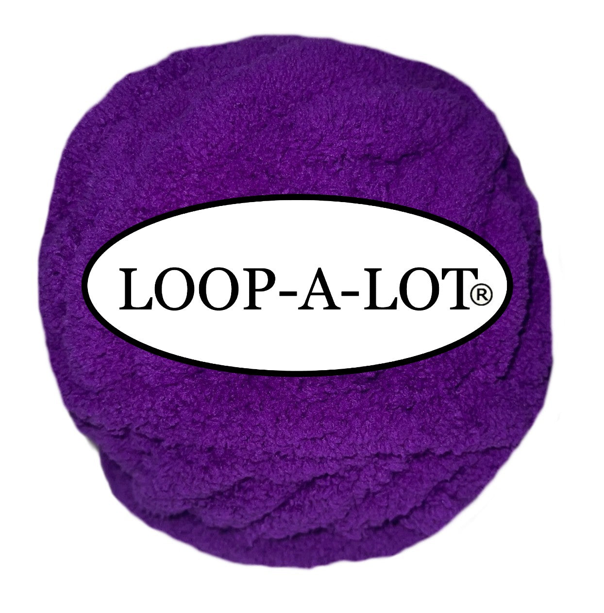 JUMBO Chenille Yarn  ~ Violet Purple Yarn ~ Loop-A-Lot~ Free Shipping Available
