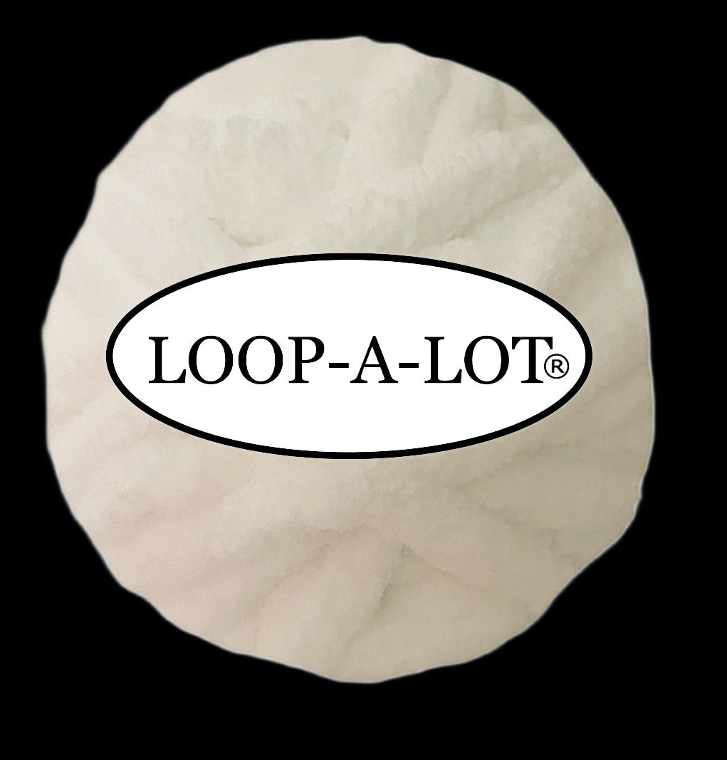 JUMBO Chenille Yarn ~ WHITE Yarn ~ Loop-A-Lot ~ FREE SHIPPING AVAILABLE~