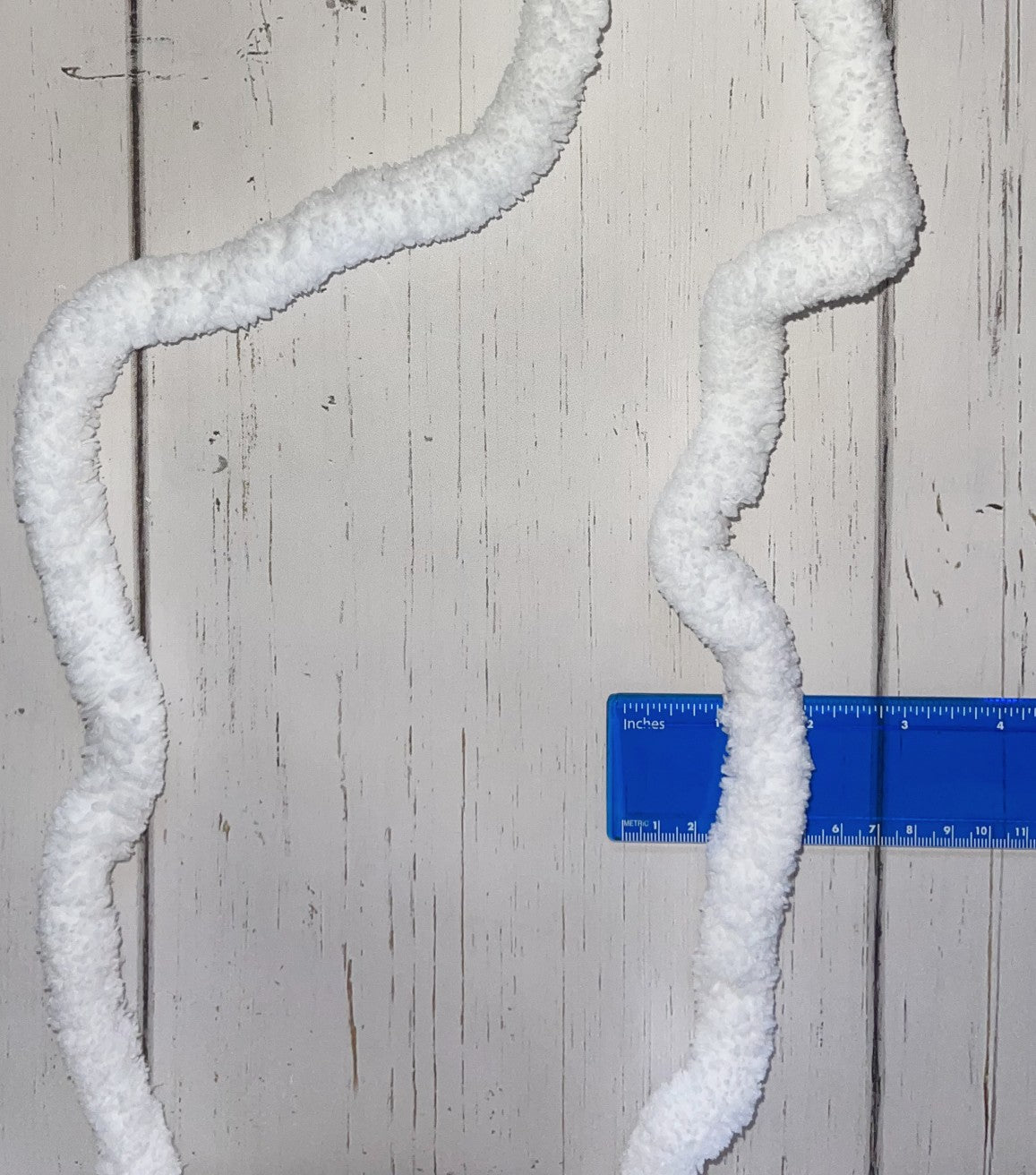 JUMBO Chenille Yarn ~ WHITE Yarn ~ Loop-A-Lot ~ FREE SHIPPING AVAILABLE~