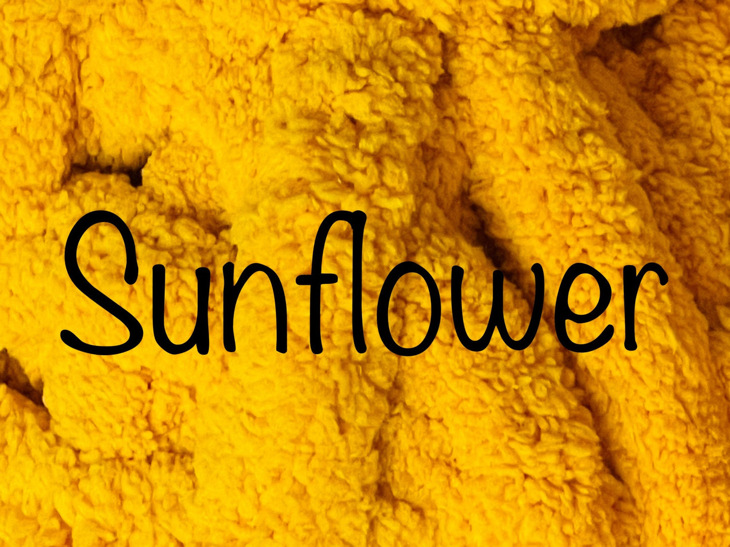 JUMBO Chenille Yarn, NEW COLOR ~ Sunflower ~ Loop-A-Lot 8oz/226.8g, 28y, Polyester, Super Bulky 7 -Low Shipping rates with combined shipping