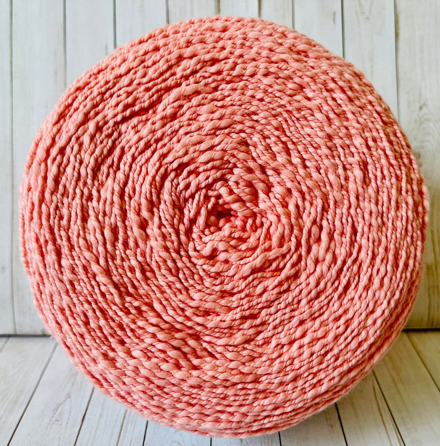 BLUSH  ~ Caron Cotton Ripple Cakes ~ 8.5 oz/240 g, 491 yards/449 m Size 3