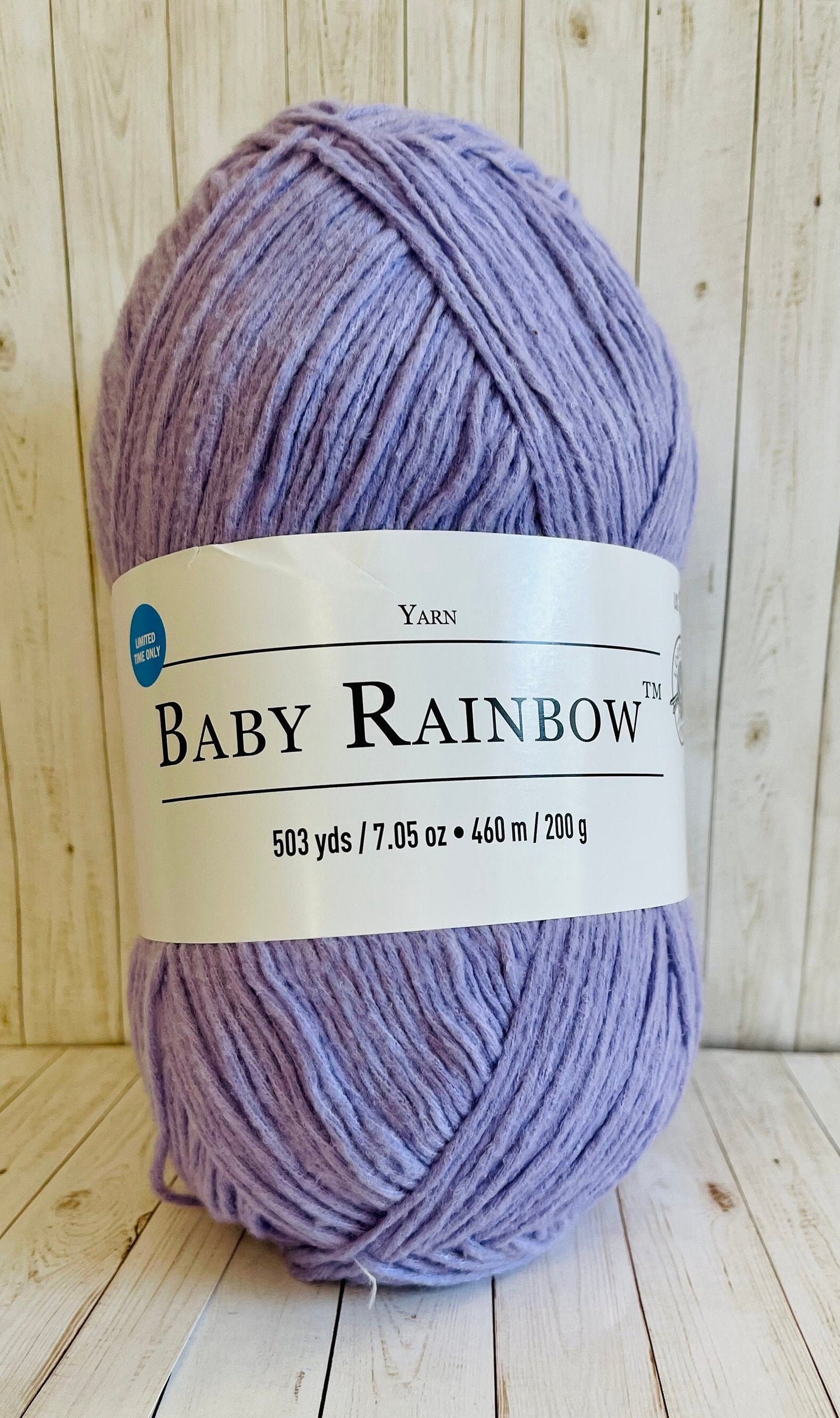 LAVENDER ~ Baby Rainbow - Loops & Threads ~ 503 Yards, 7.05 oz