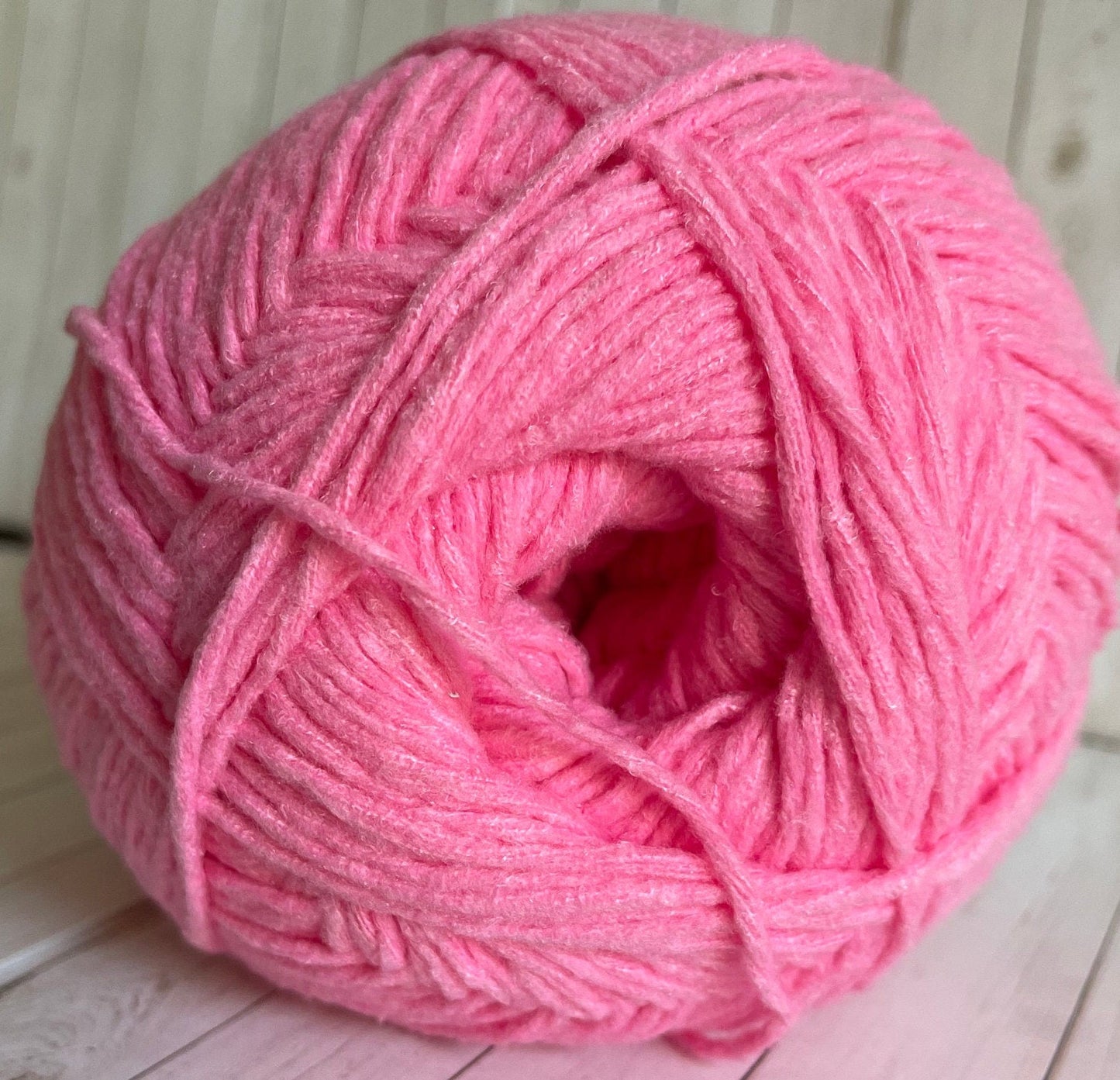 BRIGHT PINK ~ Baby Rainbow - Loops & Threads ~ 503 Yards, 7.05 oz