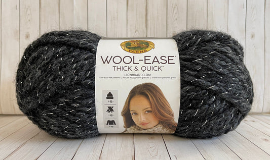 LION BRAND WOOL Ease Thick And Quick Yarn, Constellation ~ 5oz/140g  (92yd/84m) Super Bulky 6