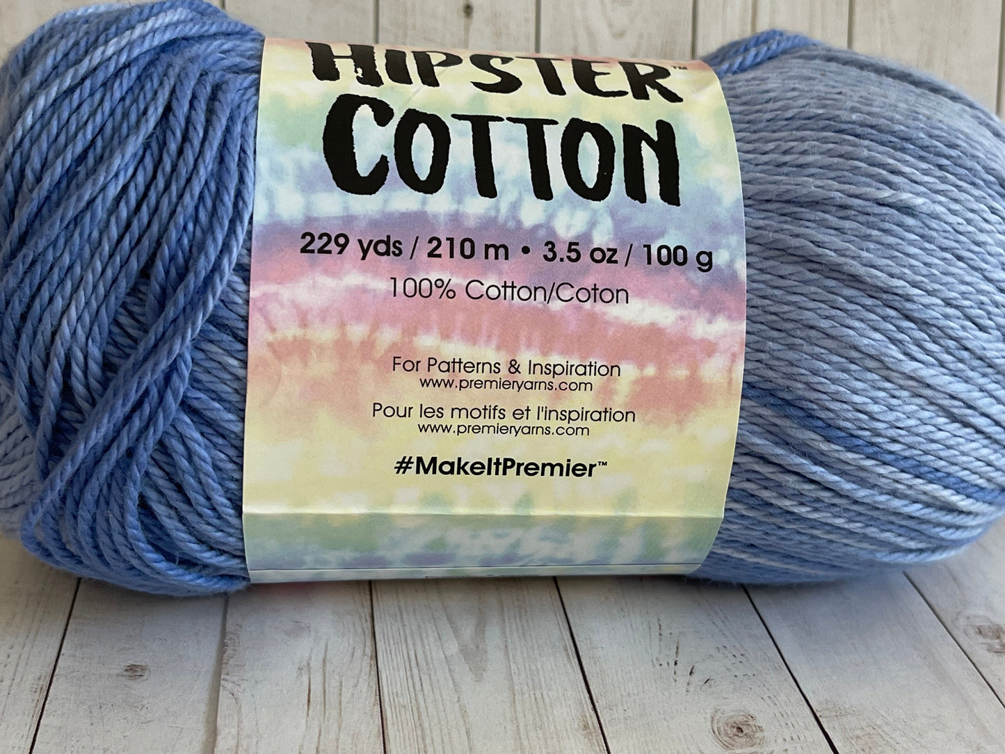 ~ Premier Hipster Yarn ~ Berry Rumble ~ 100% Cotton Yarn ~