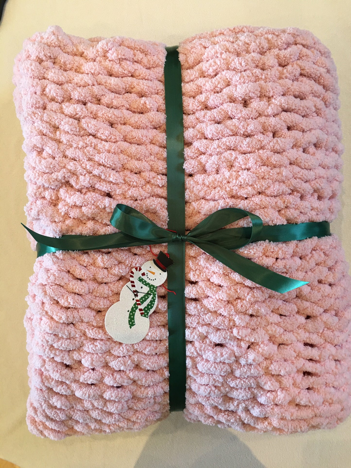 CHUNKY CHENILLE BLANKET, Ready To Ship  40X60 inches Giant Knit Throw, Super Soft Blanket, Gift, Home Decor