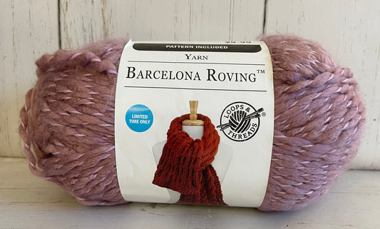 BARCELONA ROVING Yarn ~ PINK ~ 223 Yards