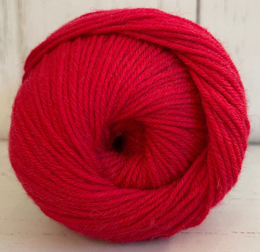 COZY WOOL MERINO ~ Red ~ Loops & Threads