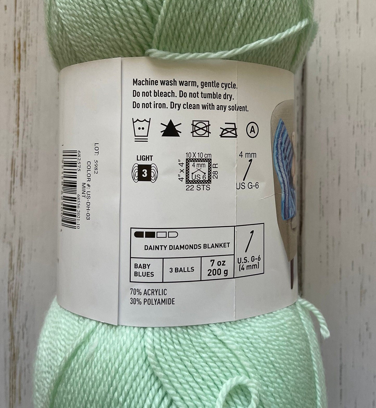 MINT ~ Baby Delight  ~ Loops& Threads