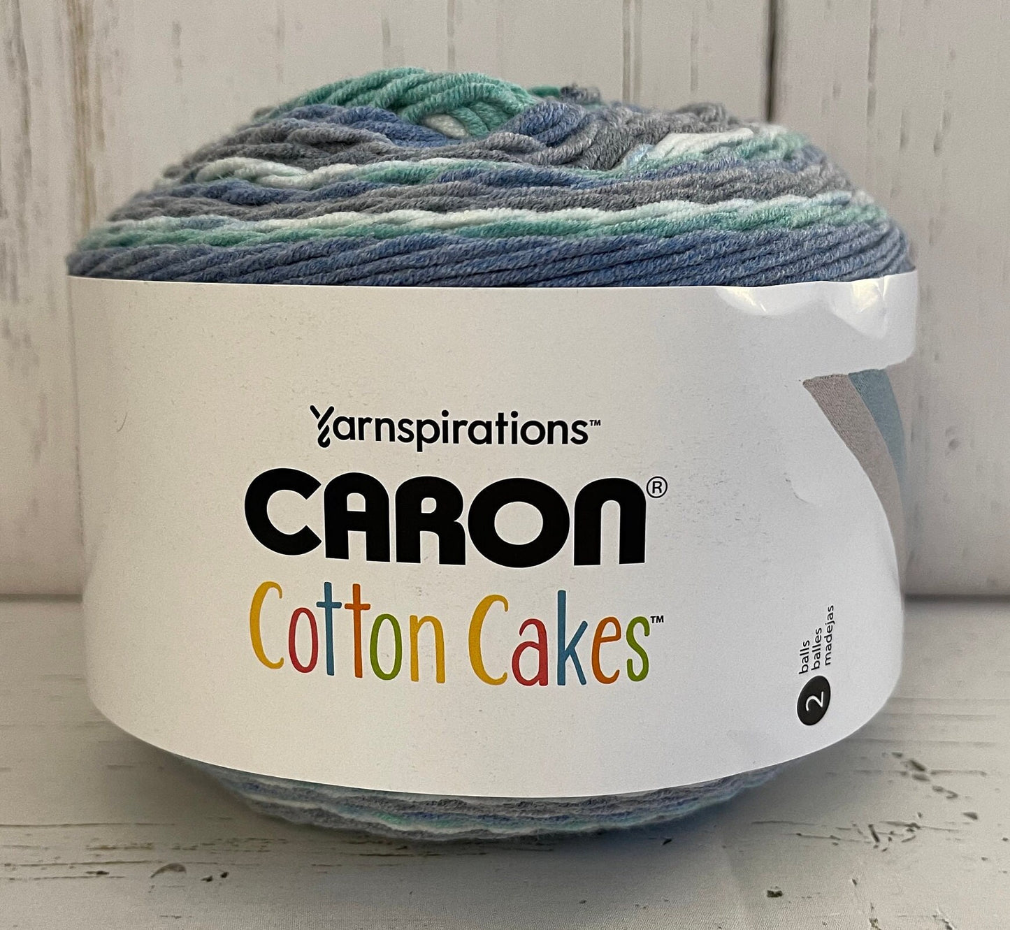 HYDRANGEA ~ Caron Cotton Cakes ~ Summer Favorites , 8.8 oz/250g, 530 yards/ 485 m