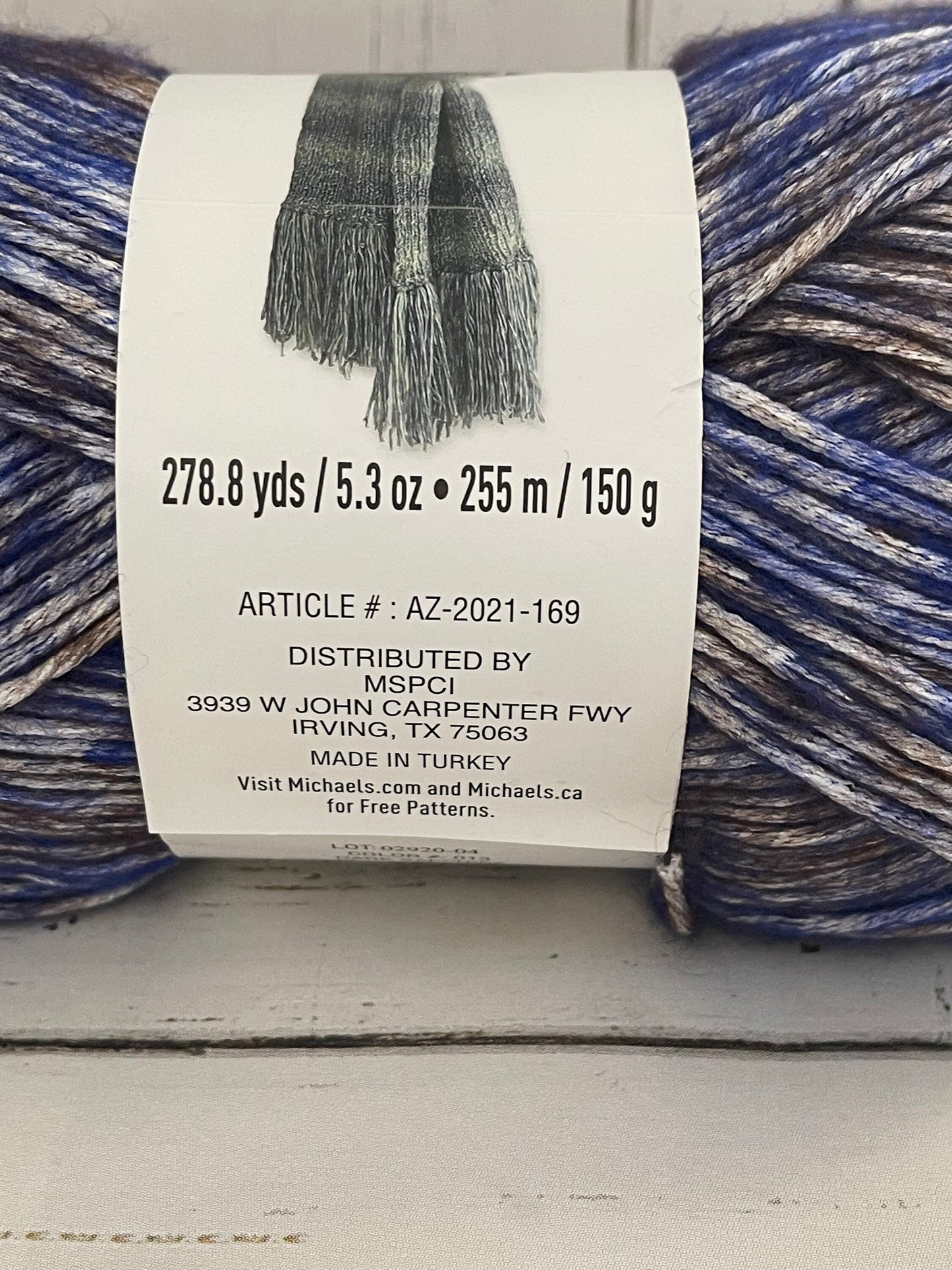 DARK SAPPHIRE ~ Natural Marl~ Yarn