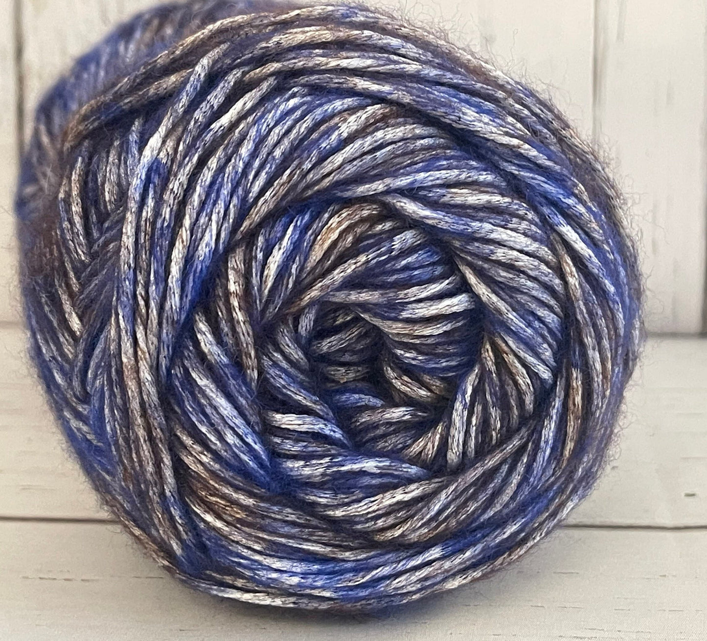 DARK SAPPHIRE ~ Natural Marl~ Yarn