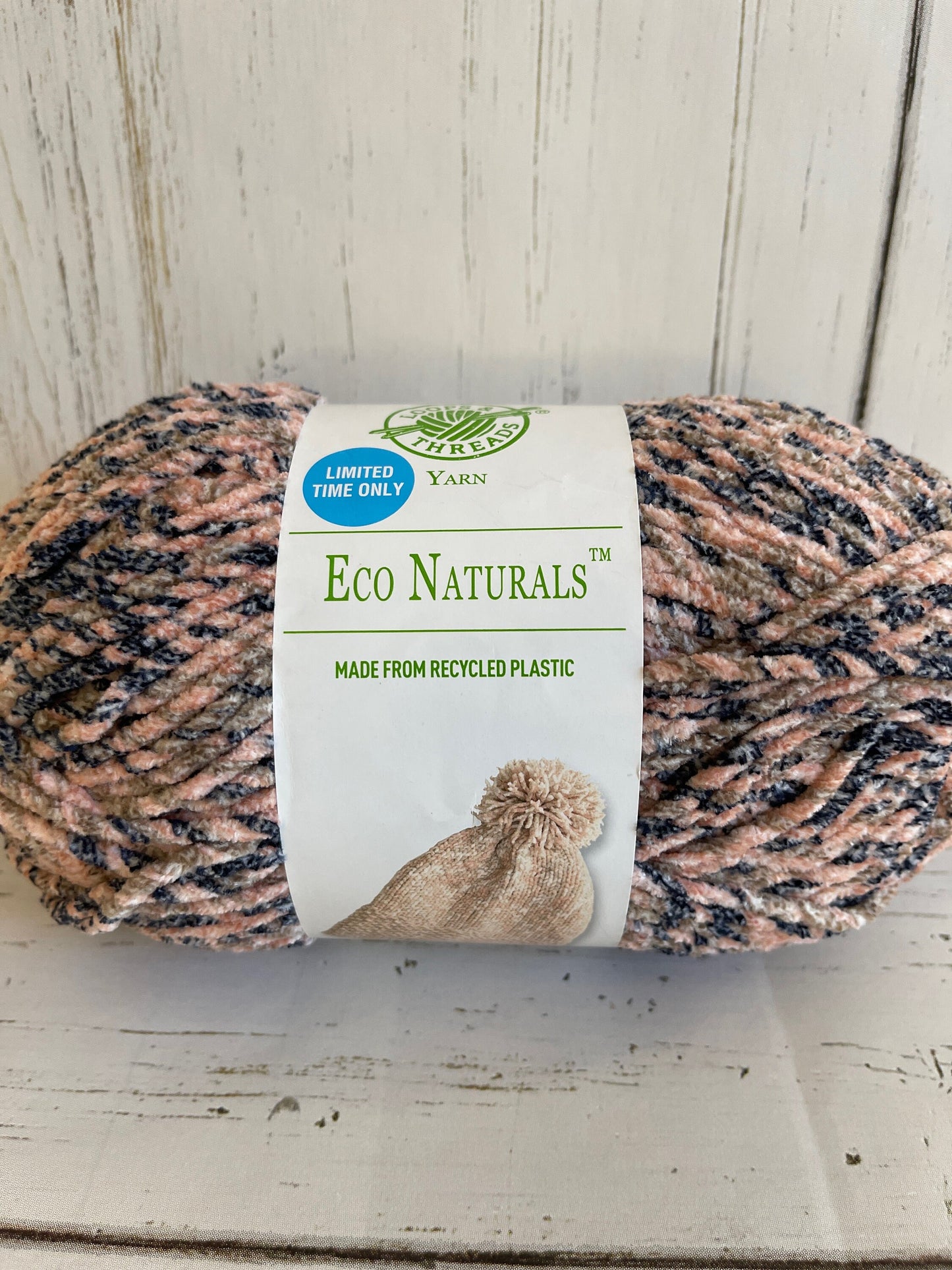 NAVY BLUSH  ~ Eco NATURALS ~ Loops and Threads Yarn