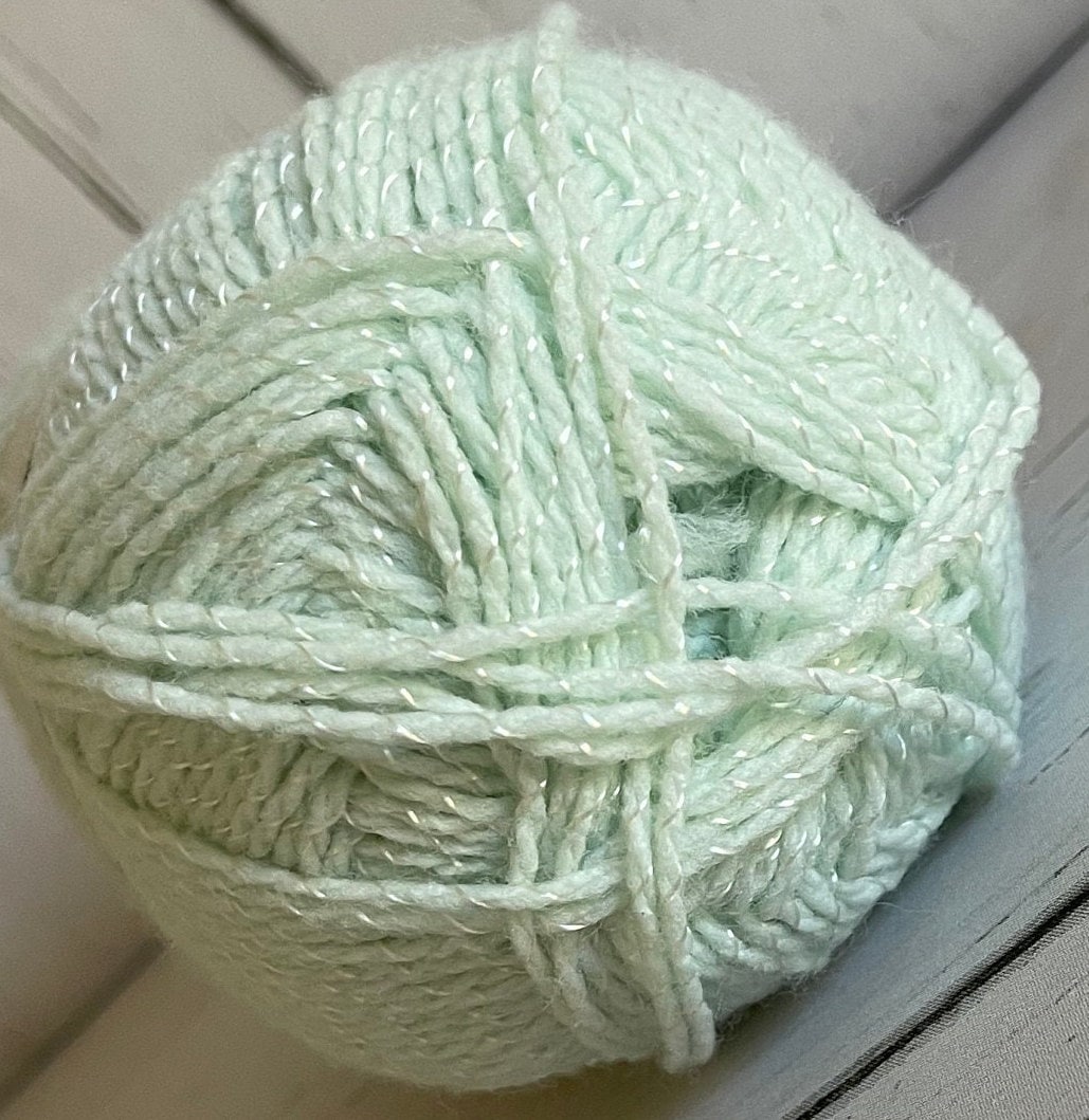 CIVONA BABY POMP ~ Vintage Yarn ~ Mint ~