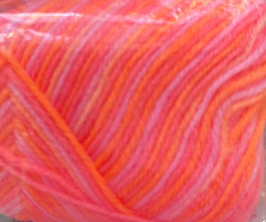 Berella Fingering ~ by Bernat~  Sherbert Ombre Made in USA