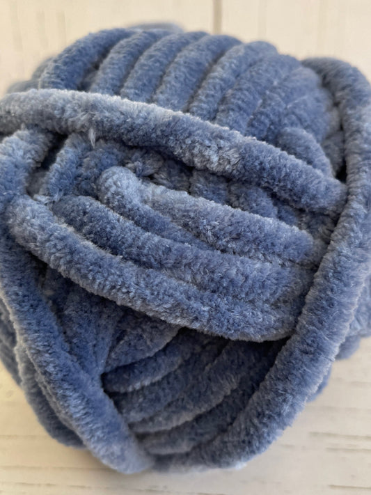 COUNTRY BLUE ~ Chenille Home Yarn