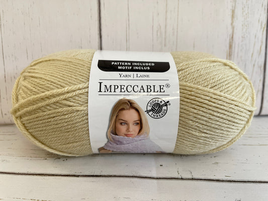 IMPECCABLE ~ Golden Beige ~ Loops & Threads Yarn