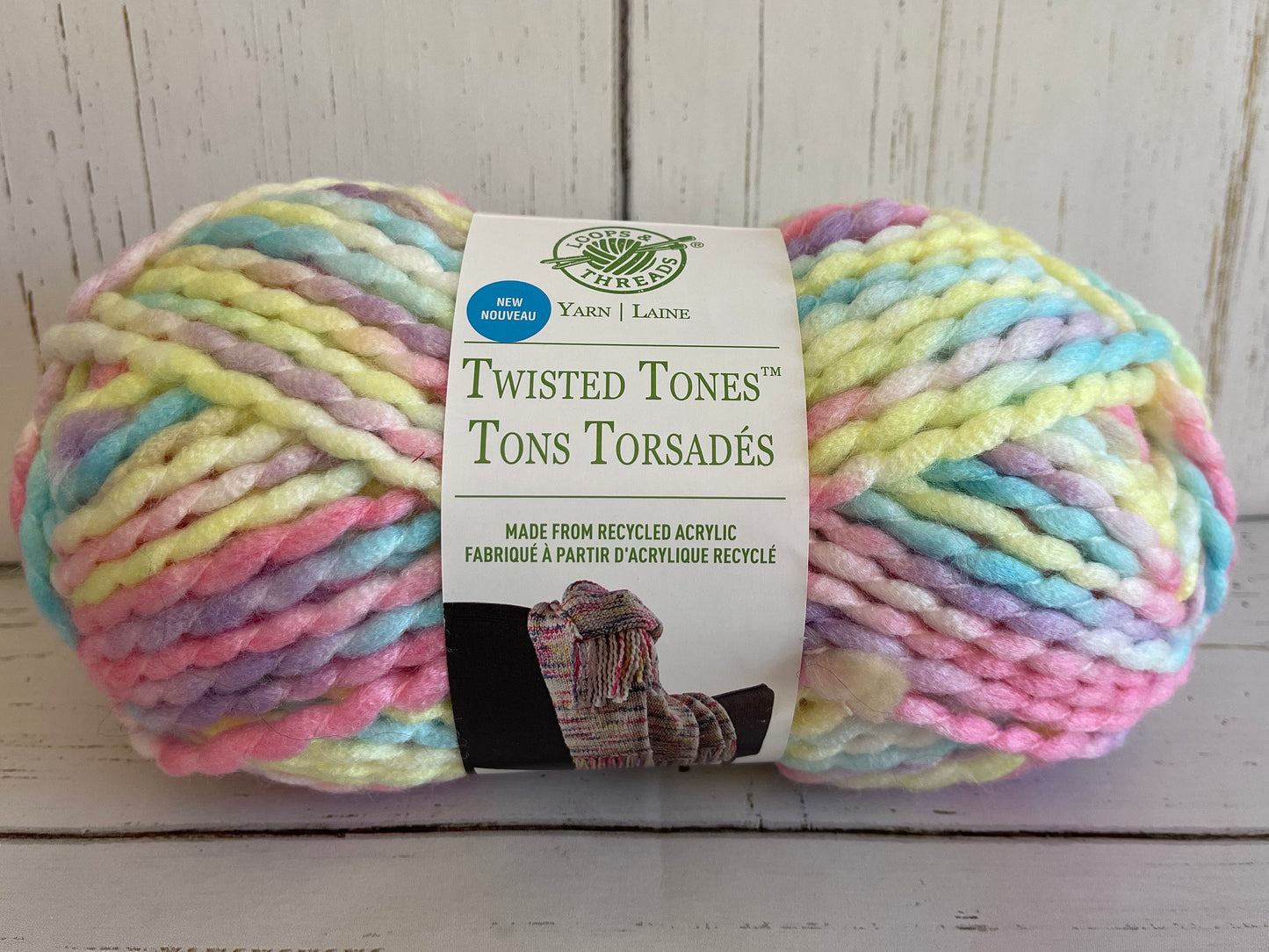 PASTEL PEACE ~ Twisted Tones Yarn